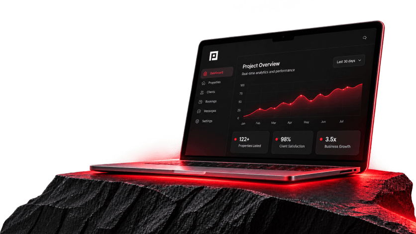 Palqar dashboard — real-time project analytics