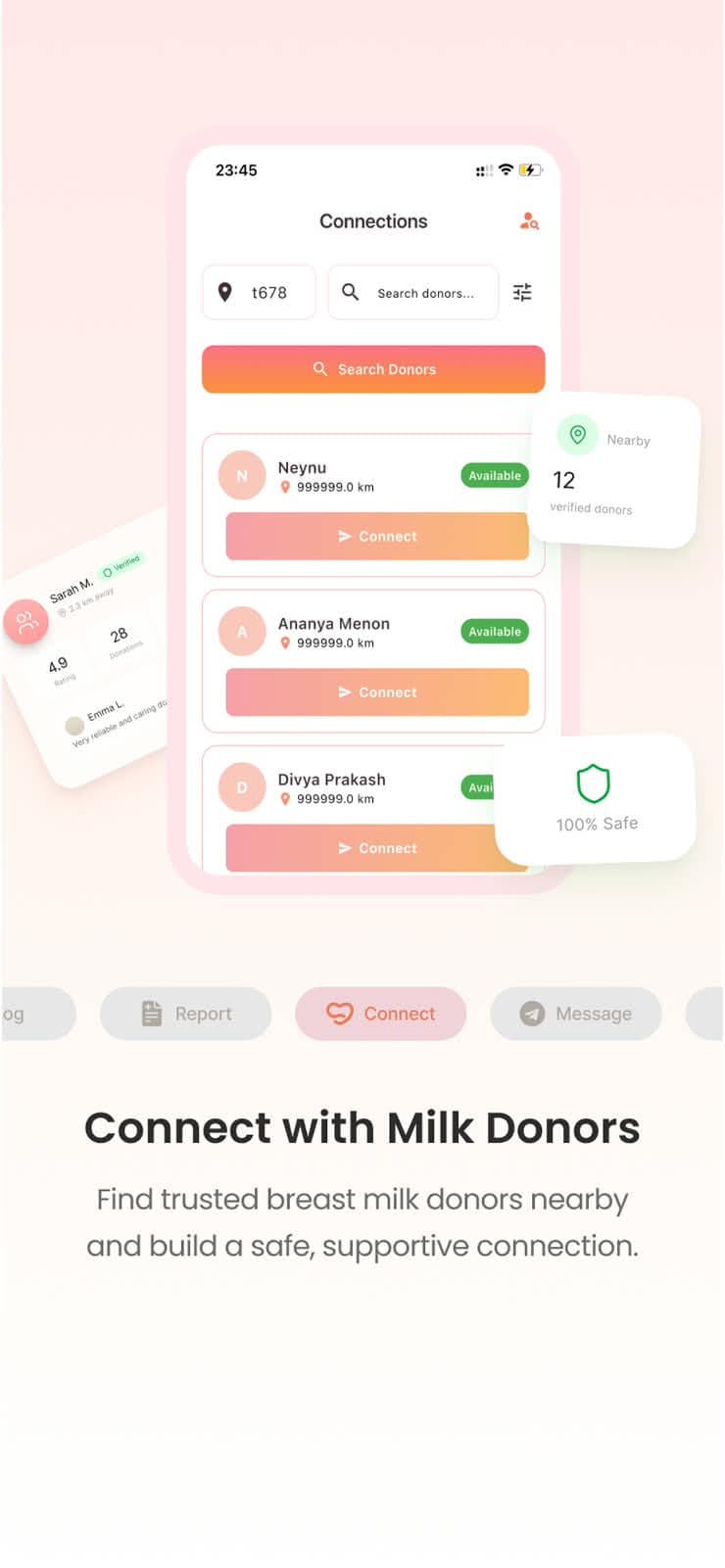 Connect with Milk Donors