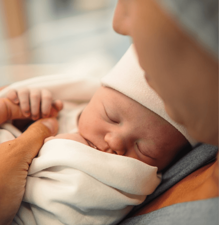 Motherhood brand imagery